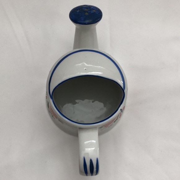 Vintage Ceramic Watering Can Planter Porcelain Made in West Germany - Picture 2 of 5